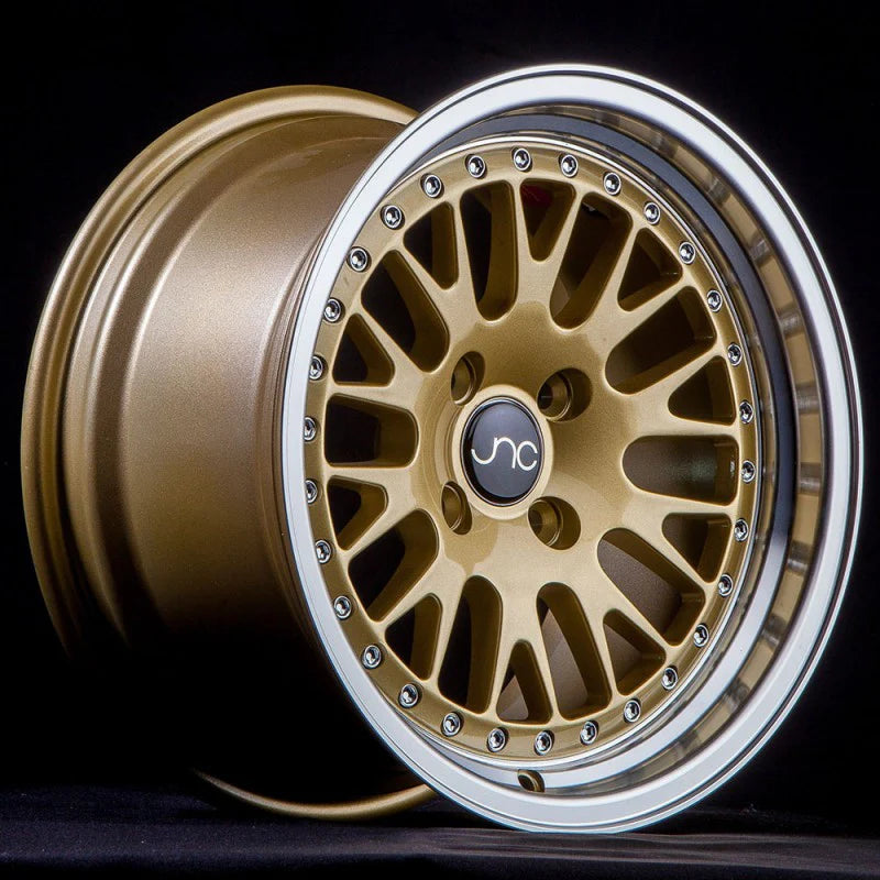 JNC JNC001 Gold Machined Lip Wheel