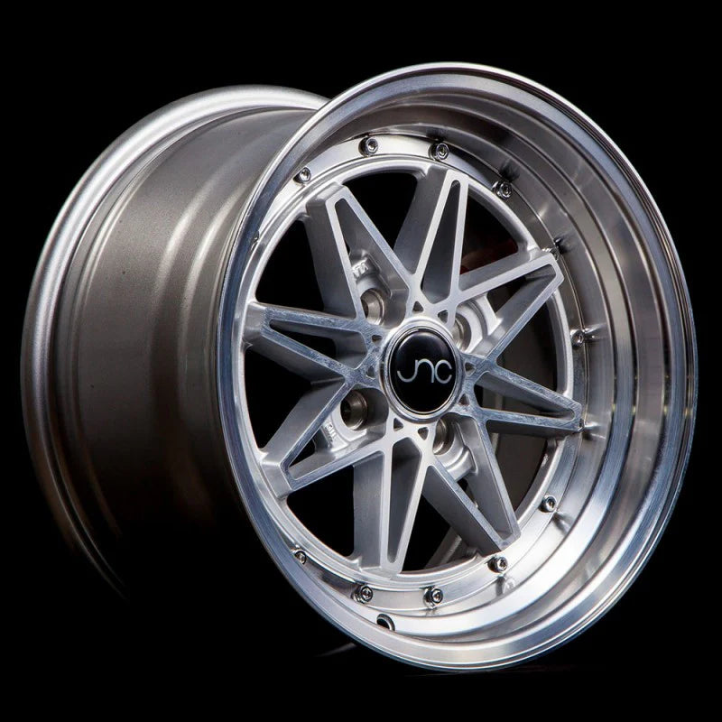 JNC JNC002 Silver Wheel With Machined Face - 15x8 / 4x100 / +25