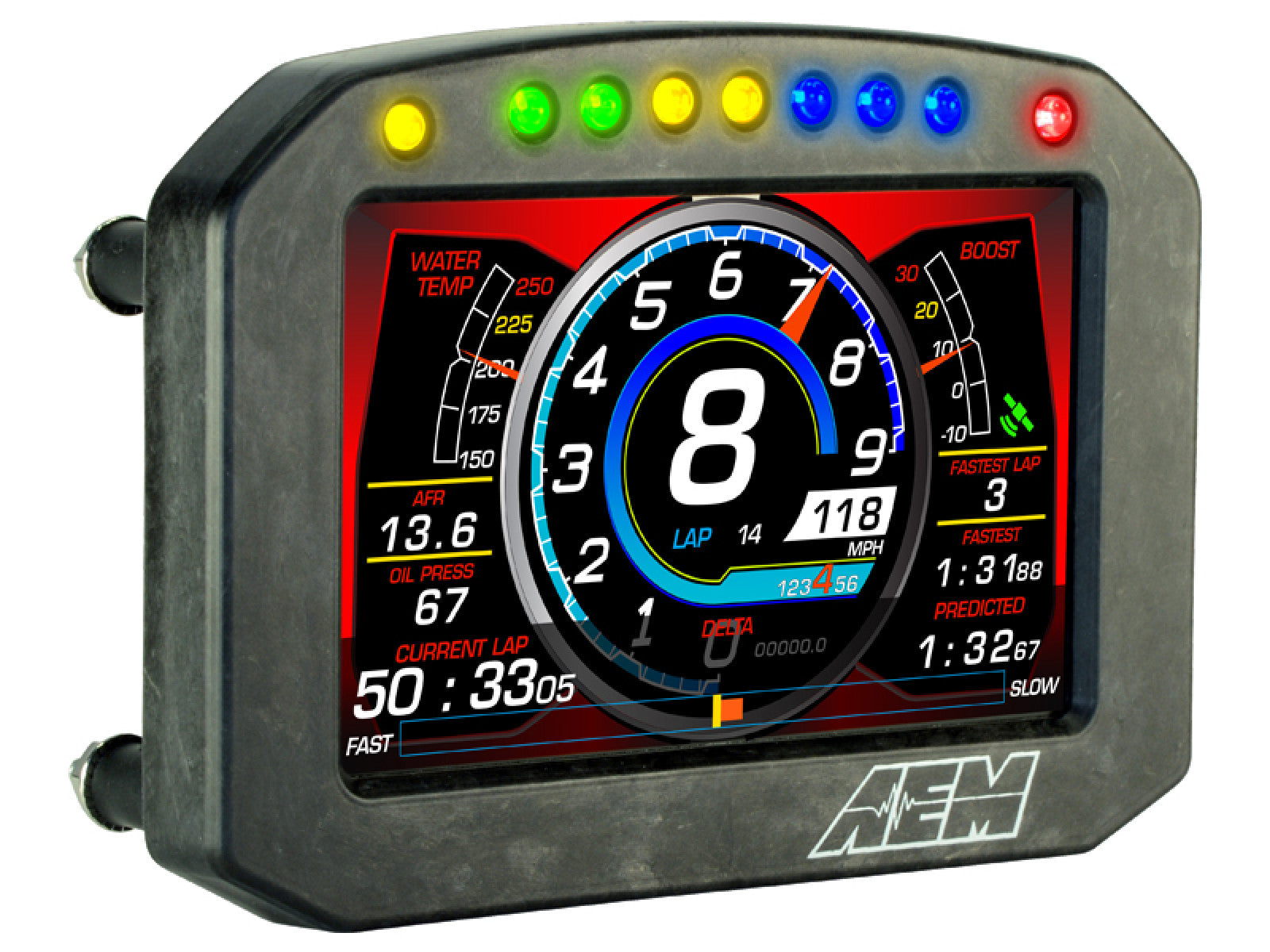 AEM Logging CD-5 Carbon Flat Panel Digital Racing Dash