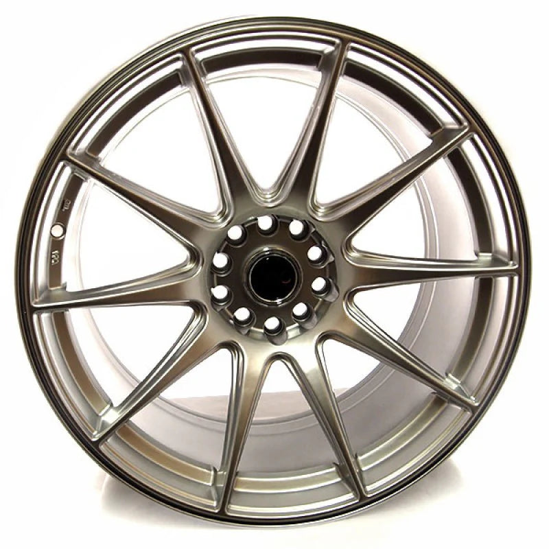 JNC JNC012 Hyper Silver Wheel - 19x10 / 5x114.3/5x120 / +25