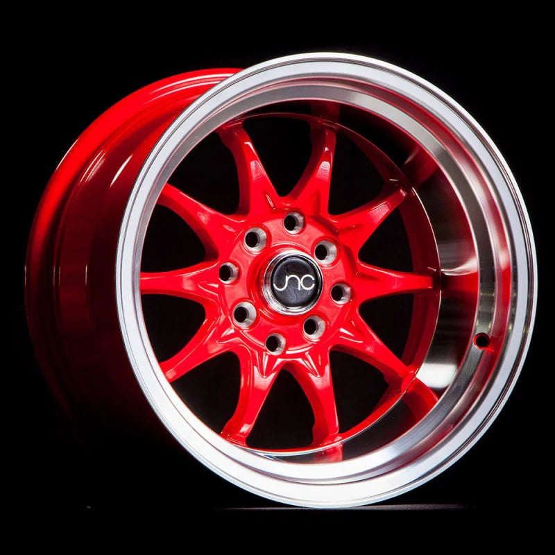 JNC JNC003 Red Wheel With Machined Lip