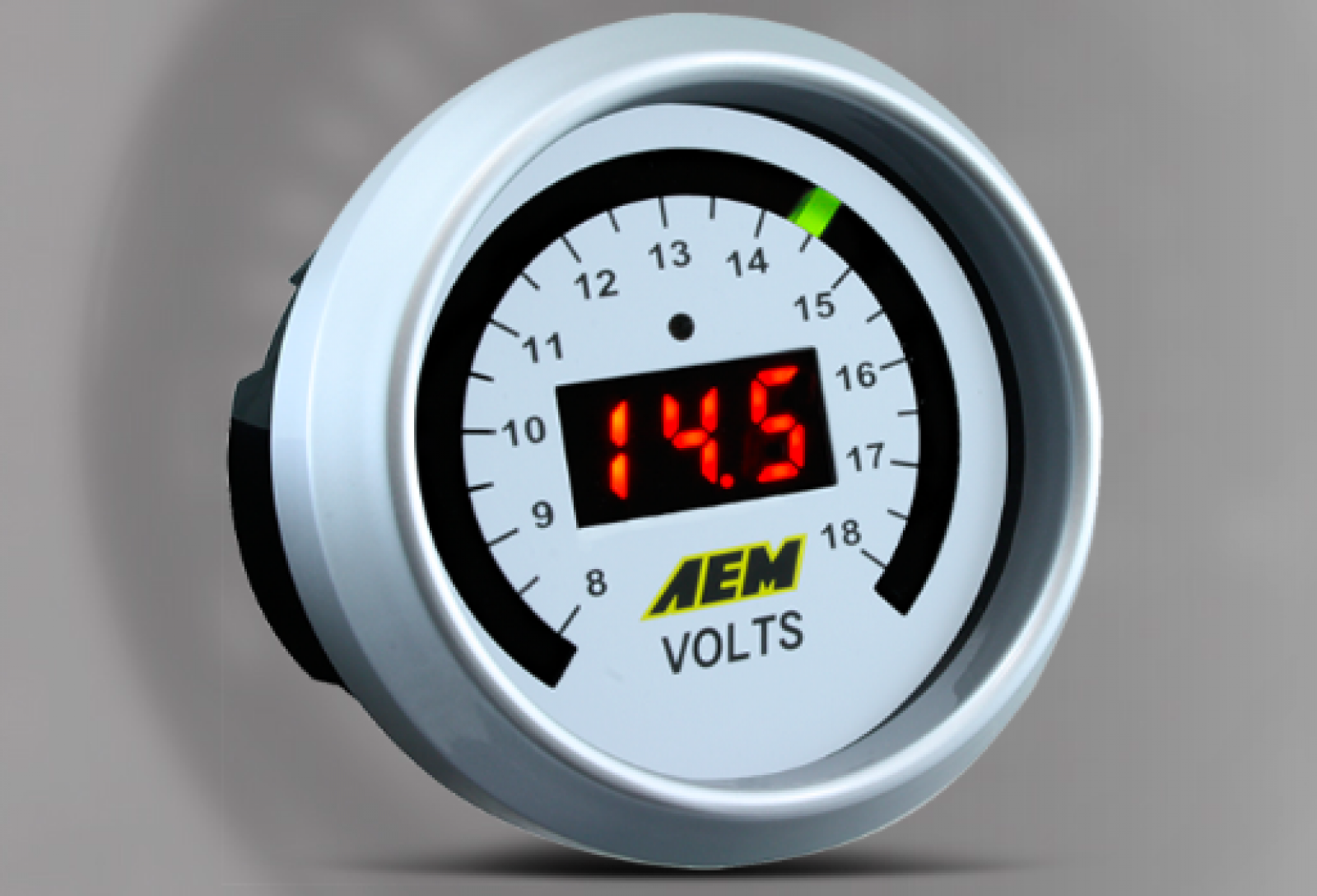 AEM Digital Volt Gauge - 0-18 Volts