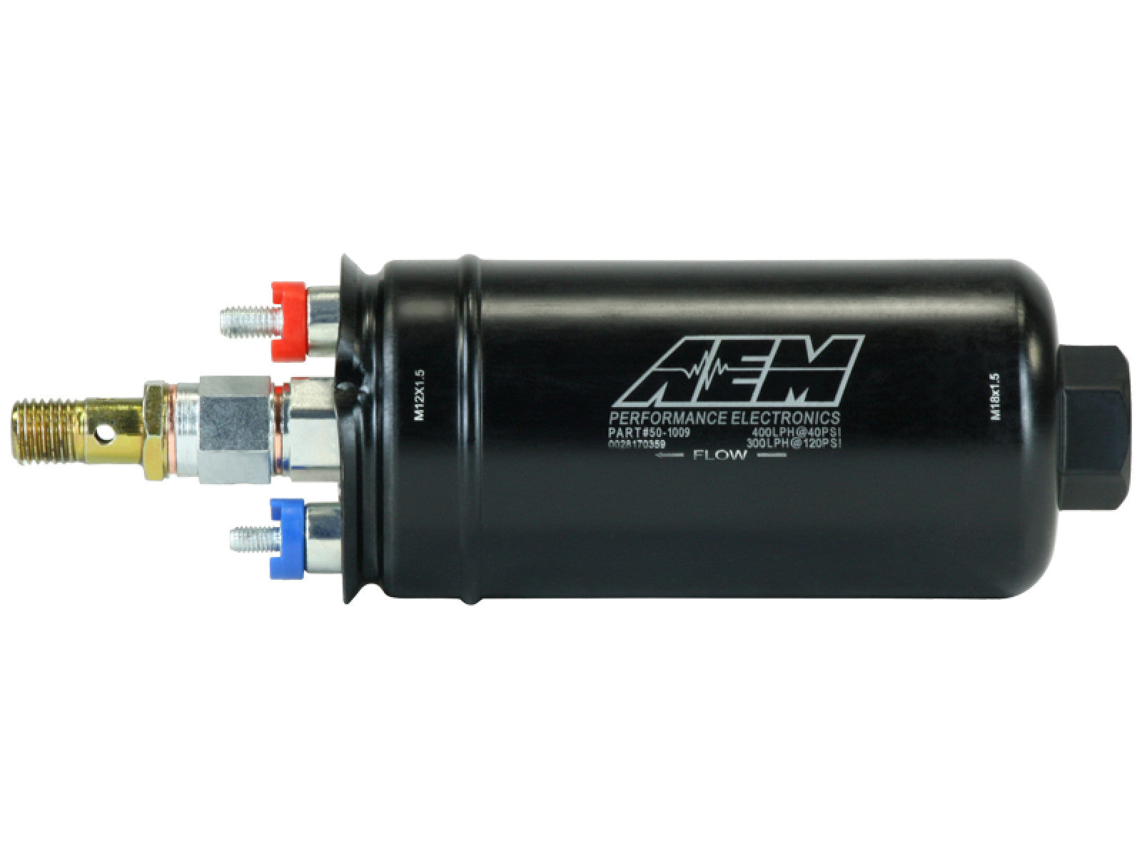 AEM Metric Inline 400LPH High Flow Fuel Pump