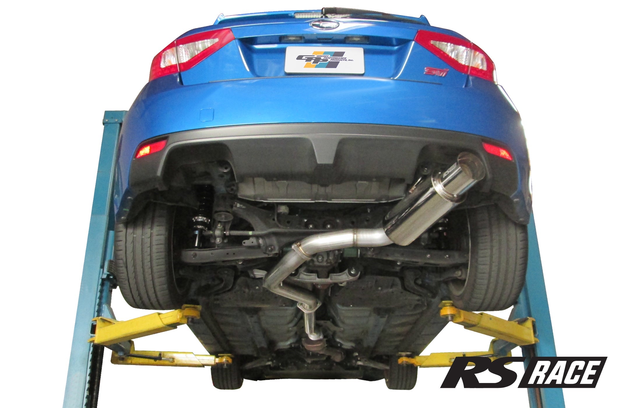 GReddy 08-14 Subaru STI Hatchback RS-Race Exhaust System