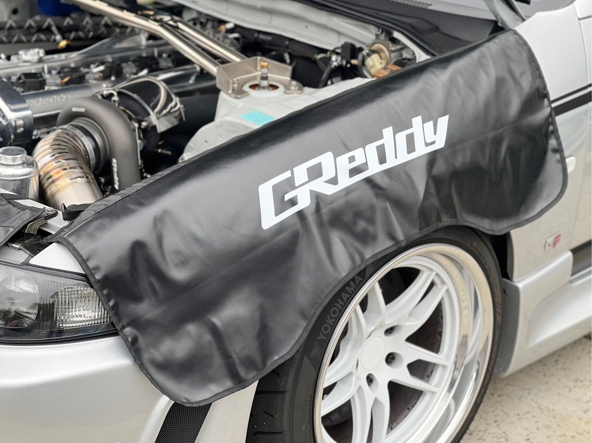 GReddy Front-End Scratch Guard Set (Black)