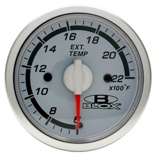 Blox Racing 52mm Exhaust Gas Temperature (EGT) Gauge