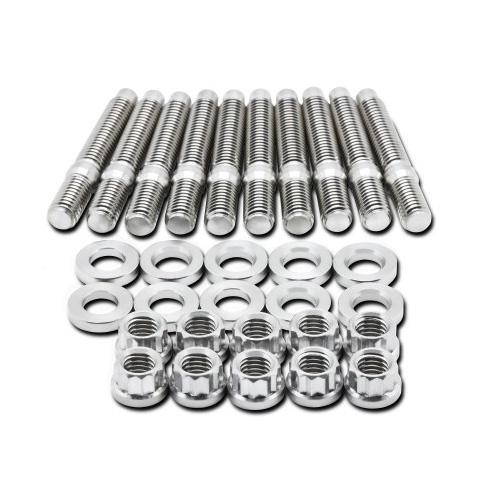 Blox Racing Stainless Steel Exhaust Manifold Studs - M8x1.25x45mm