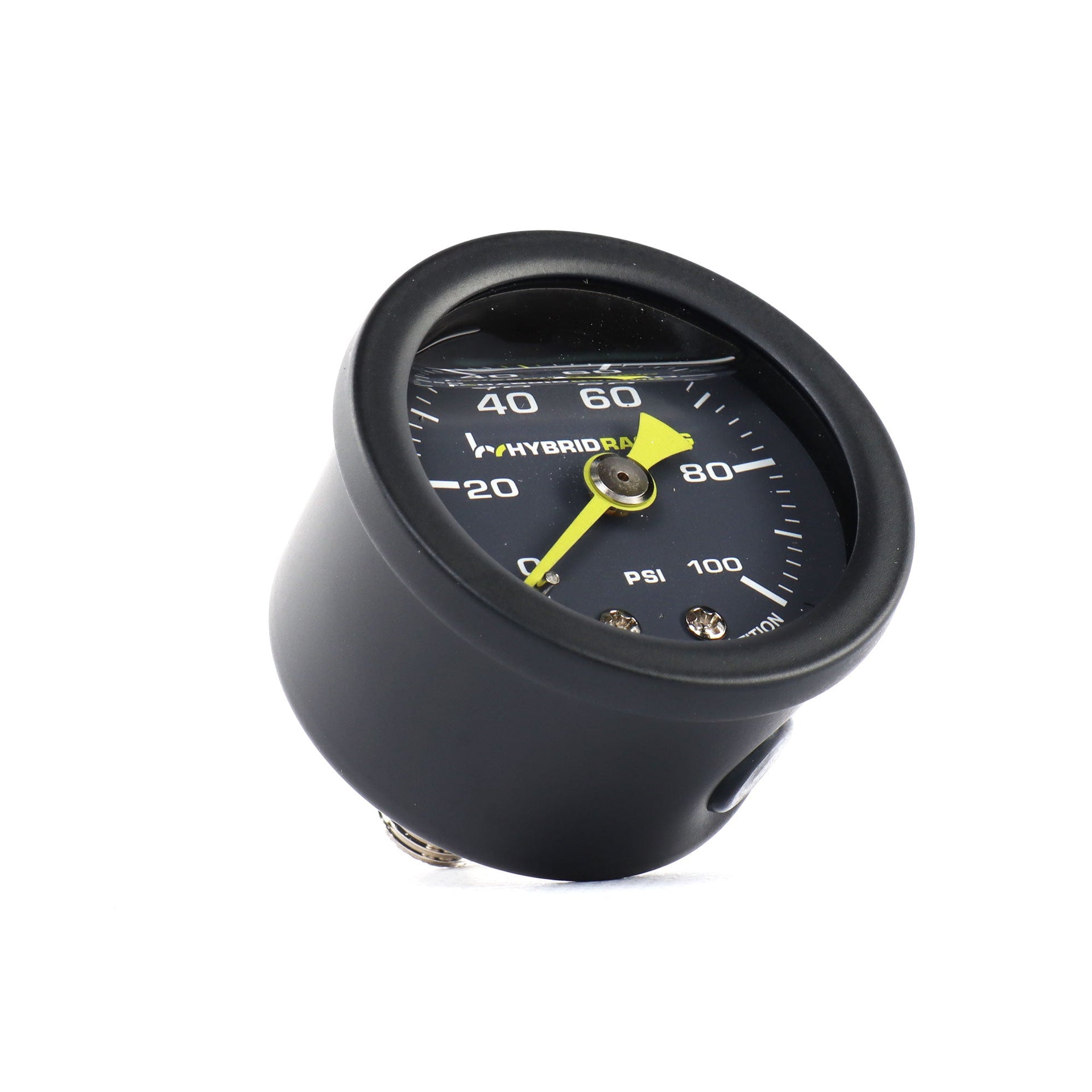 Hybrid Racing Liquid Filled Pressure Gauge V2