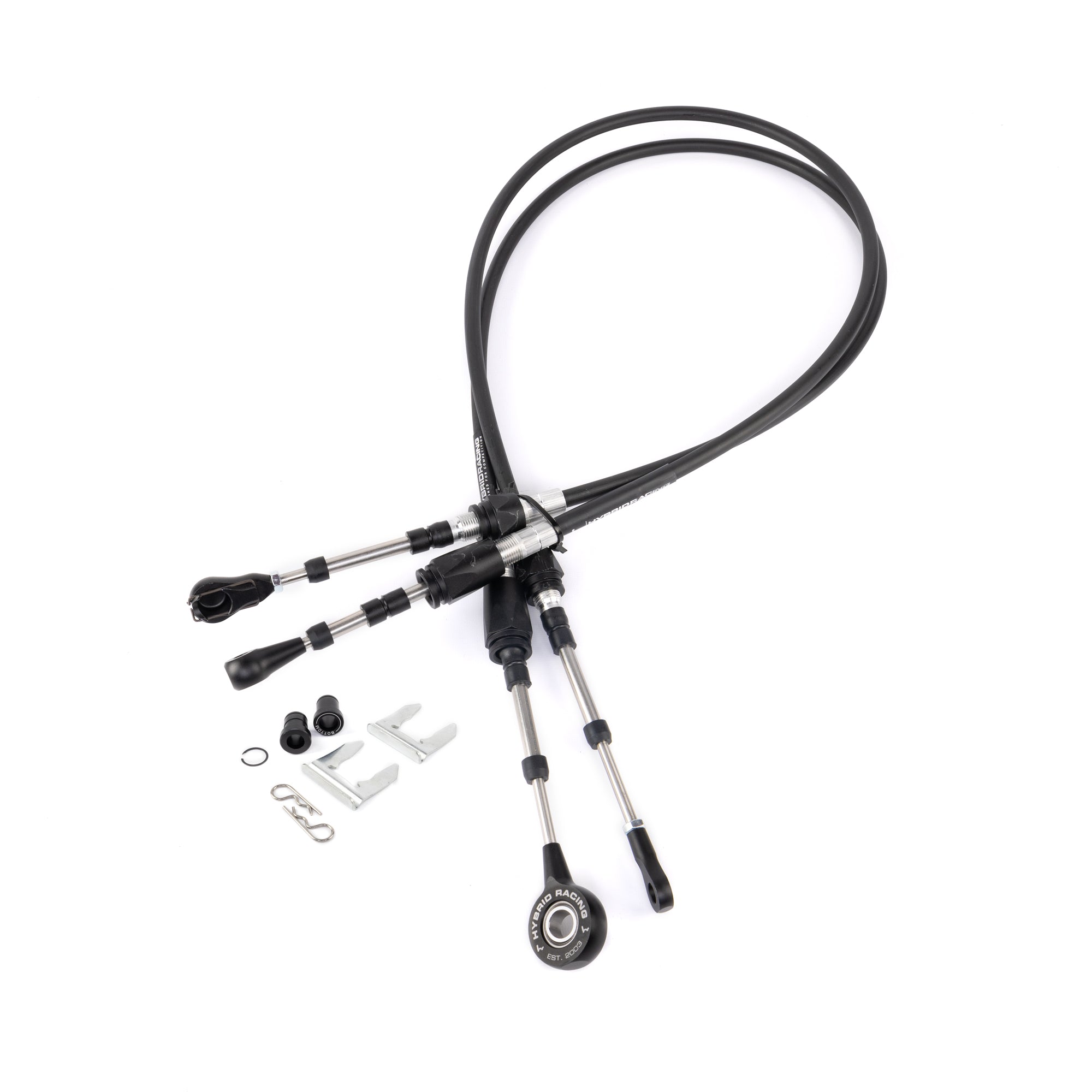 O2a Shift Cables Hybrid Racing 03-07 Accord V6 / 04-08 Acura TL Performance Shifter Cab