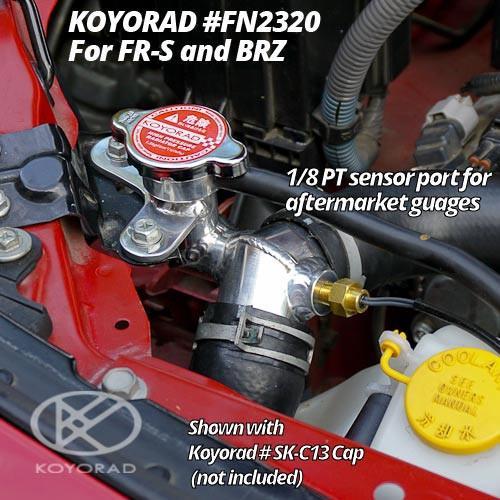 Koyo 13-20 Scion FRS / 21+ Toyota 86 Coolant Filler Neck